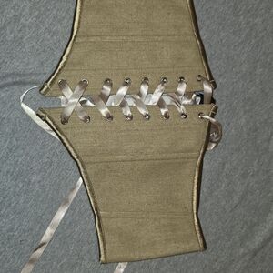 Stylish Tan Corset Belt